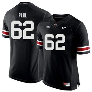 NCAA Ohio State Buckeyes Men's #62 Brandon Pahl Black Nike Football College Jersey QHM1145CG